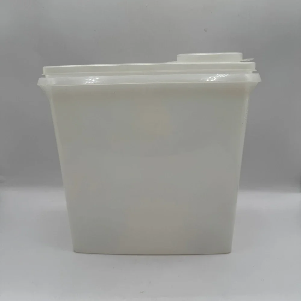 Tupperware Modular Mates Storage Containers Set‎ 2 Sheer White Pour Spout Lids